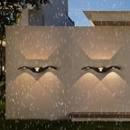 Wave Wall Sconce Outdoor Creative Up-Down LED Light