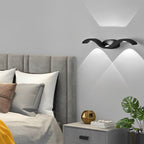 Wave Wall Sconce Outdoor Creative Up-Down LED Light