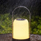 Solar-Powered Handheld Light Waterproof USB Rechargeable Portable