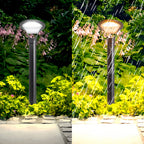 Solar Bollard Lights Minimalist Chic Simple LED Outdoor Lawn Lights