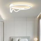 Geometric Flush Mount Light Minimalist Personality LED Design Light
