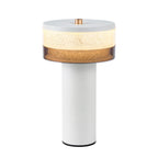 Cylindrical Table Lamp Stylish Nordic Sleek Decorative Iron Light