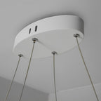 White Chandeliers Modern Creativity Wave Curve Ceiling Light