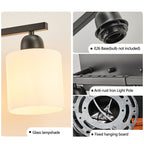 Modern Bathroom Vanity Lights Minimalist Glass Mirror Light