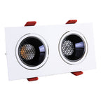 Square Recessed Downlight LED Aluminum Eye Protection Light