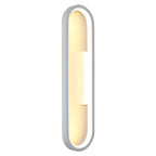 Wall Pack LED Light Modern Minimalist Oval Ambient Wall Sconce