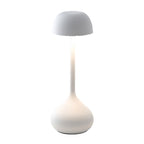 Rustic Metal Table Lamps Minimalist Gourd Shaped Rechargeable Lamp