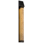 Black Outdoor Lighting Sconce Waterproof Solar Light