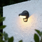 Solar Lights Outdoor Wall Waterproof Plastic Lights 2 PCS