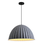 Gray Pendant Light Creative Pumpkin-Shaped Felt ceiling lights