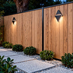 Outdoor Lighting Sconce Waterproof European Style Geometric Lamp