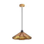 Wood Japanese Wabi-Sabi Retro Nordic Chandelier Dining Room Light Fixture