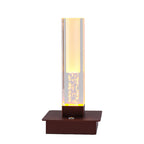 Square Table Lamp Cordless Bubble Modern Dimmable LED Nightstand Lamp