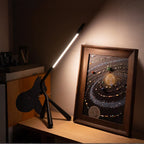 Three Legged Table Lamp LED Eye-Care Rotatable Unique Accent Lamp