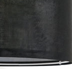 Fabric Shade Floor Lamp Minimalist Arc Metal Living Room Arched Lamp