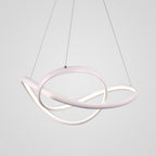 Abstract Waves Modern Style Pendant Lighting LED Kitchen Dining Room Lighting Living Room Ceiling Lights