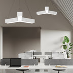 Y Shape Linear Light Industrial Geometric Ceiling Light