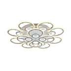 Ring Display Metal Geometric Style Design Flush Mount Lighting LED Ceiling Lights